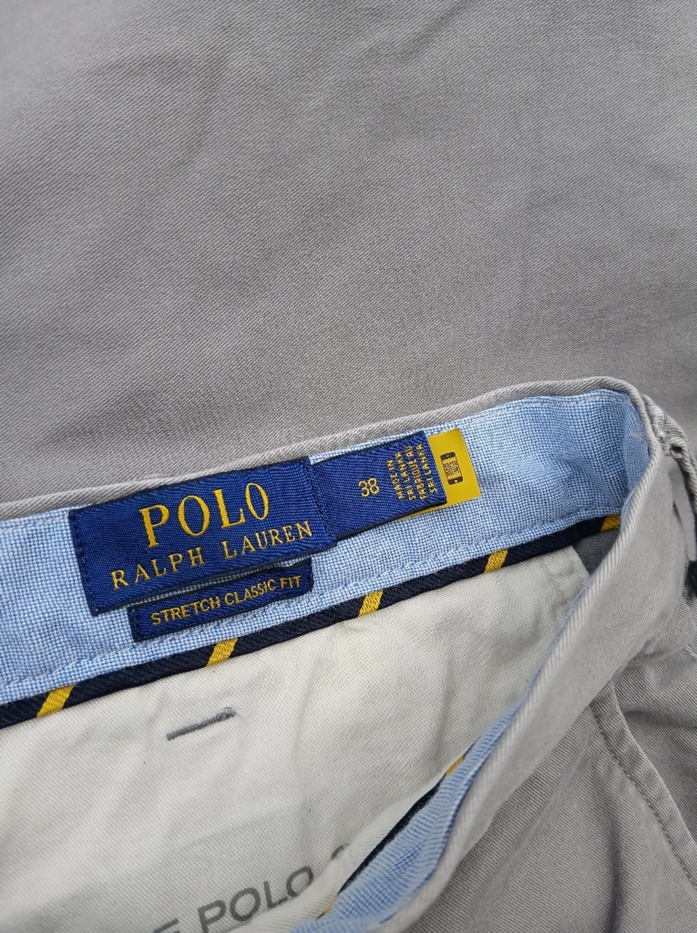 Polo Ralph Lauren The Polo Chino Shorts Gray Size 38